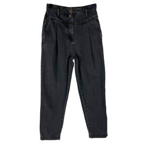 & Other Stories Black Ankle Cropped Jeans